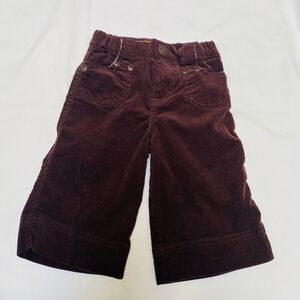 J GIRL DENIM CORDUROY BROWN 3T